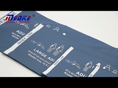 Single Tube 34-43cm Comfortable PU Brown M1575A NIBP Cuff